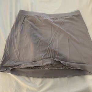 White Fox Boutique Light Gray Skirt